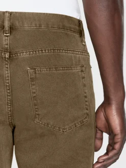 FRAME The Straight Jean in Light Brown< Straight