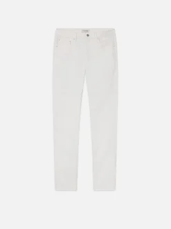 FRAME The Straight Jean in Off White< Straight