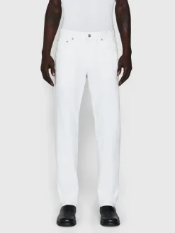 FRAME The Straight Jean in Off White< Straight
