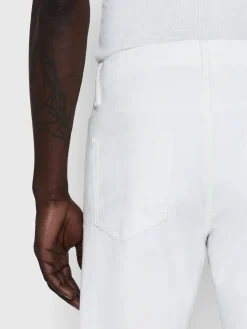 FRAME The Straight Jean in Off White< Straight