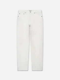 FRAME The Straight Jean in Off White< Straight