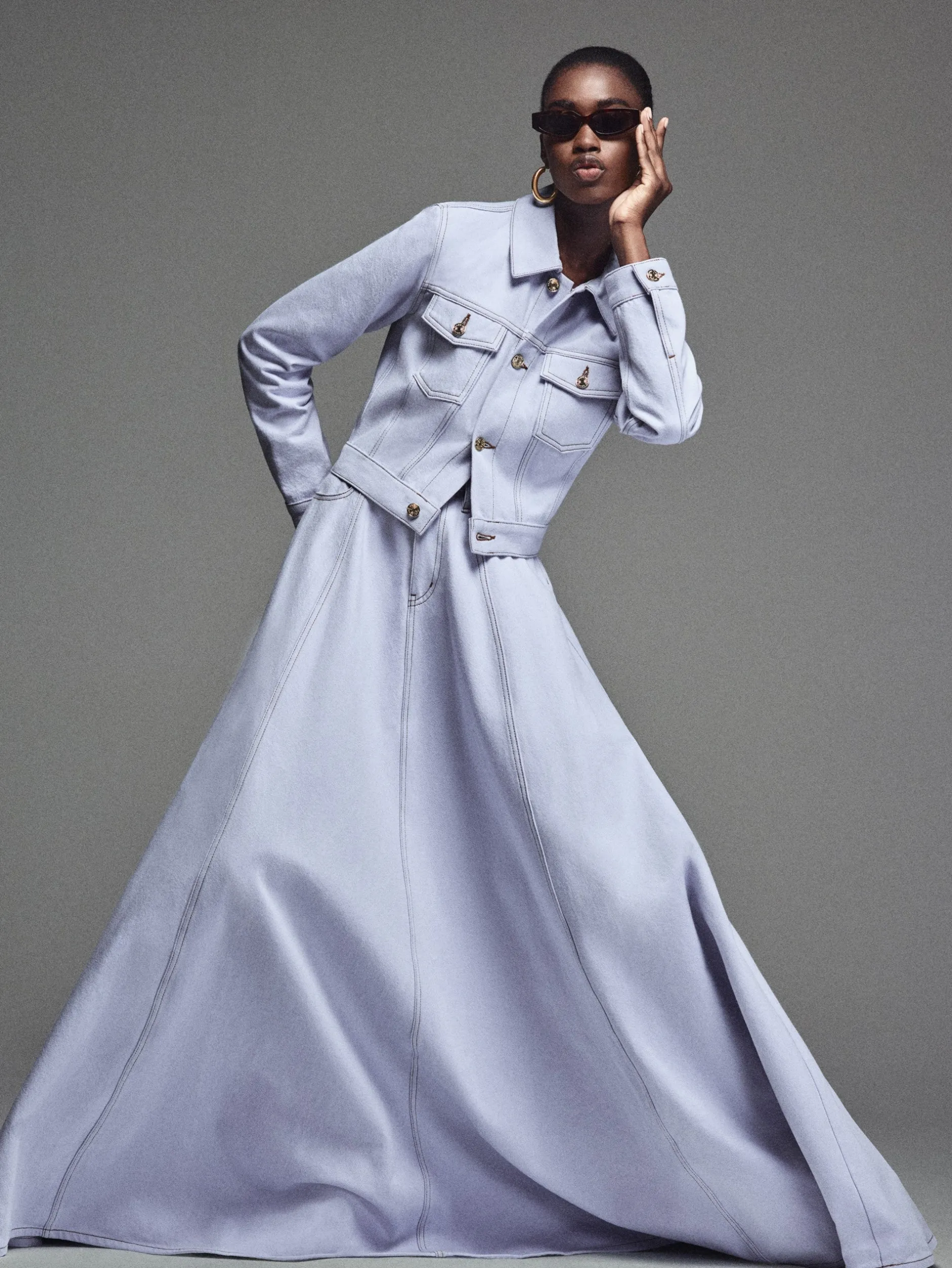 FRAME The Tailored Denim Jacket in<Women Jackets & Coats