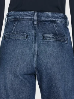FRAME The Tailored Denim Trouser in<Women Wide Leg|Long