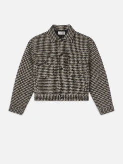 FRAME The Tweed Boxy Jacket in<Women Jackets & Coats