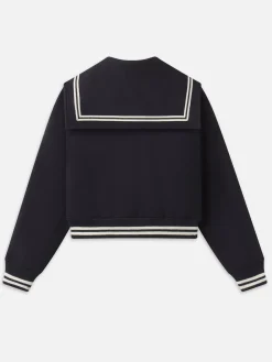 FRAME The Varsity Jacket in Navy Multi<Women Jackets & Coats