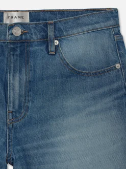 FRAME The Vintage Relaxed Short Raw Fray in<Women Skirts & Shorts
