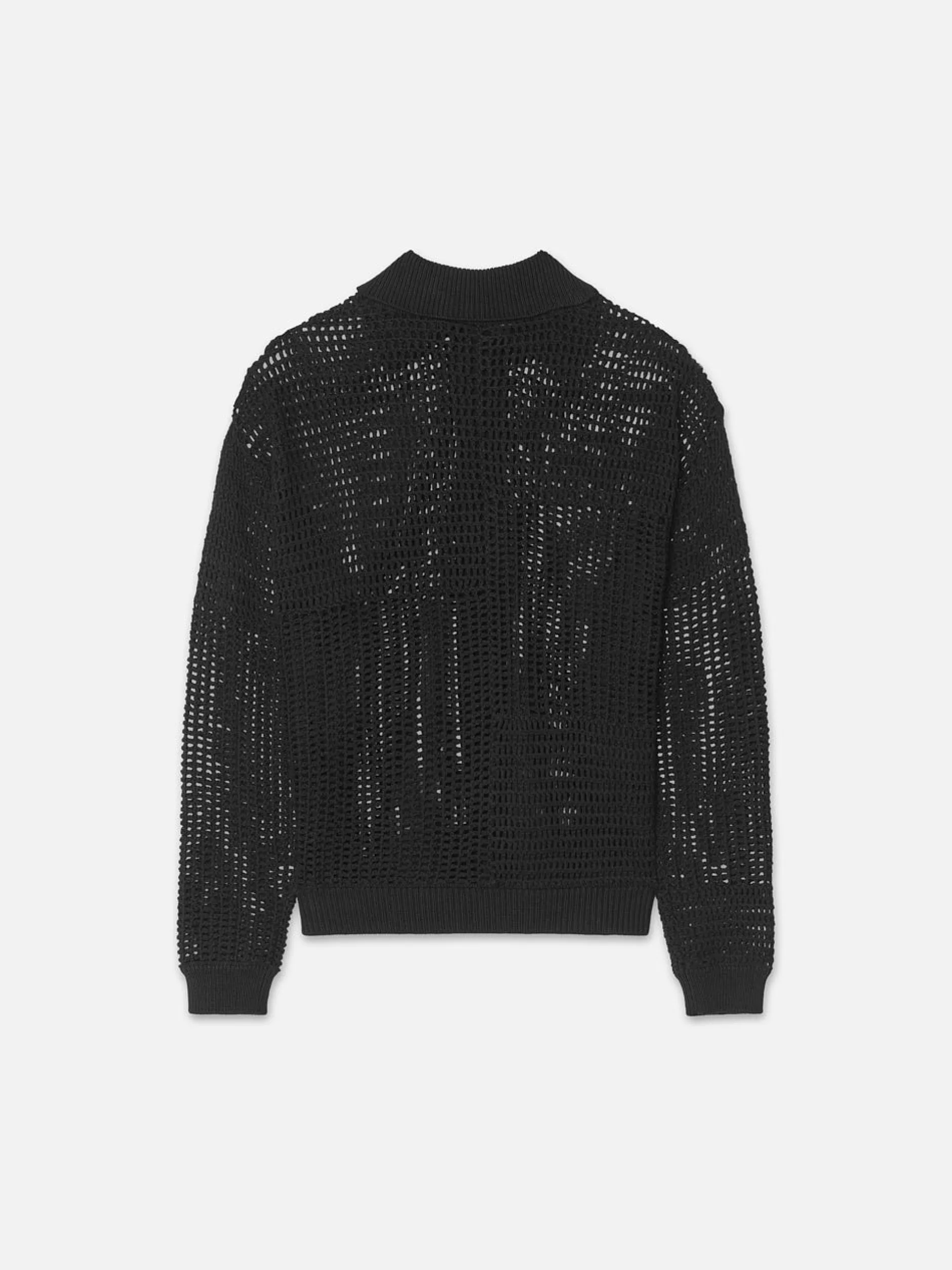 FRAME Tonal Crochet Sweater in< Sweaters & Hoodies