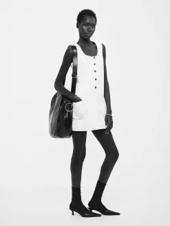 FRAME Trapunto Side Pocket Dress in Au Natural Clean<Women Dresses & Jumpsuits