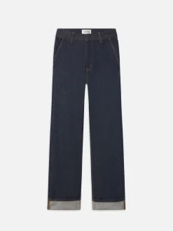 FRAME Trapunto Trouser in<Women Straight