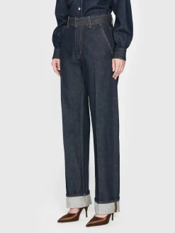 FRAME Trapunto Trouser in<Women Straight