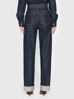 FRAME Trapunto Trouser in<Women Straight