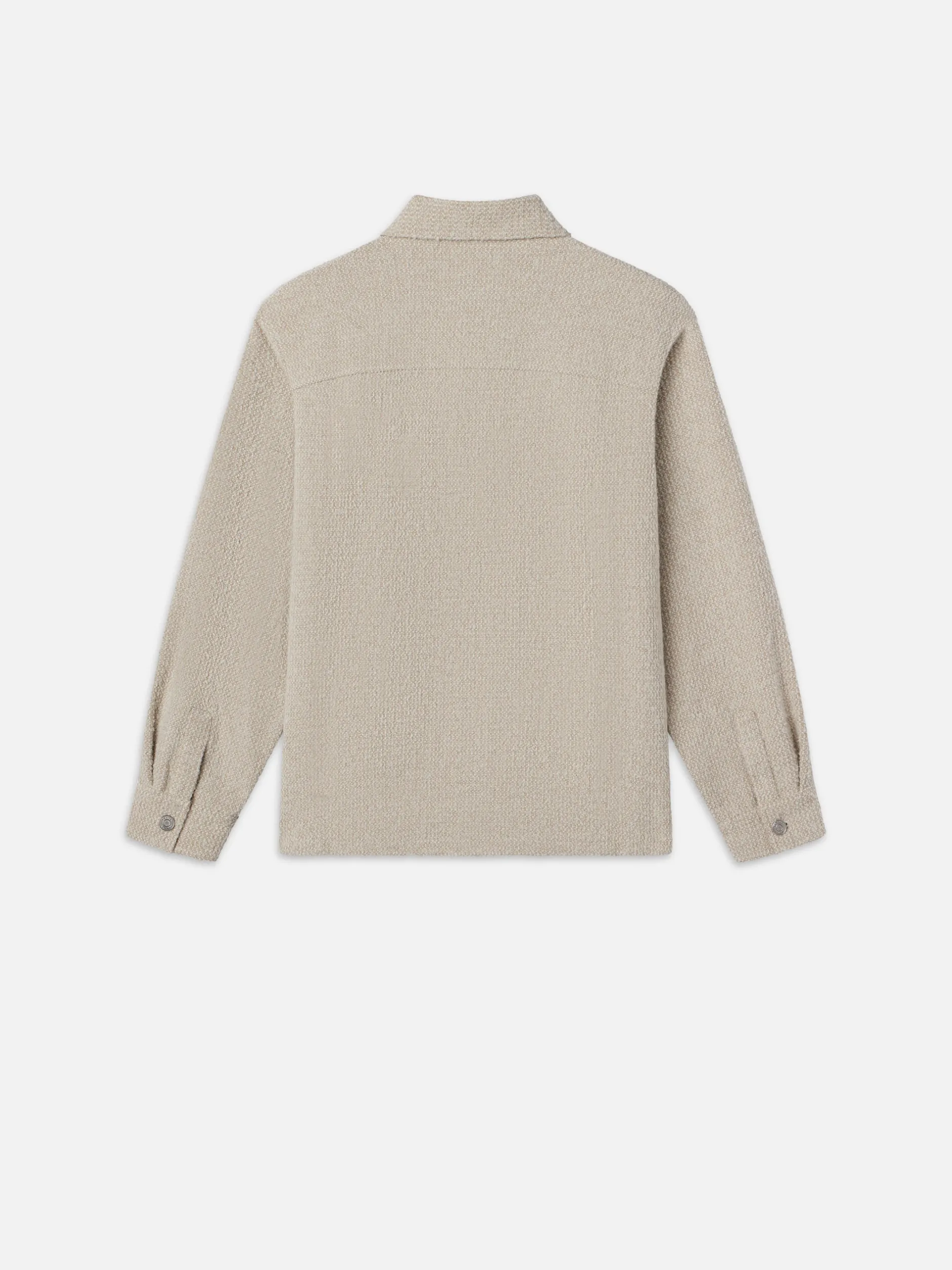 FRAME Tweed Overshirt Jacket in Dove Tweed< Jackets & Coats