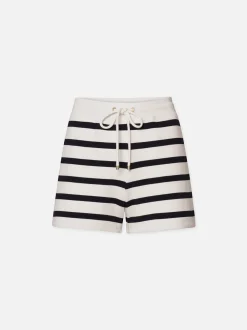 FRAME Varsity Short in Navy Multi<Women Skirts & Shorts