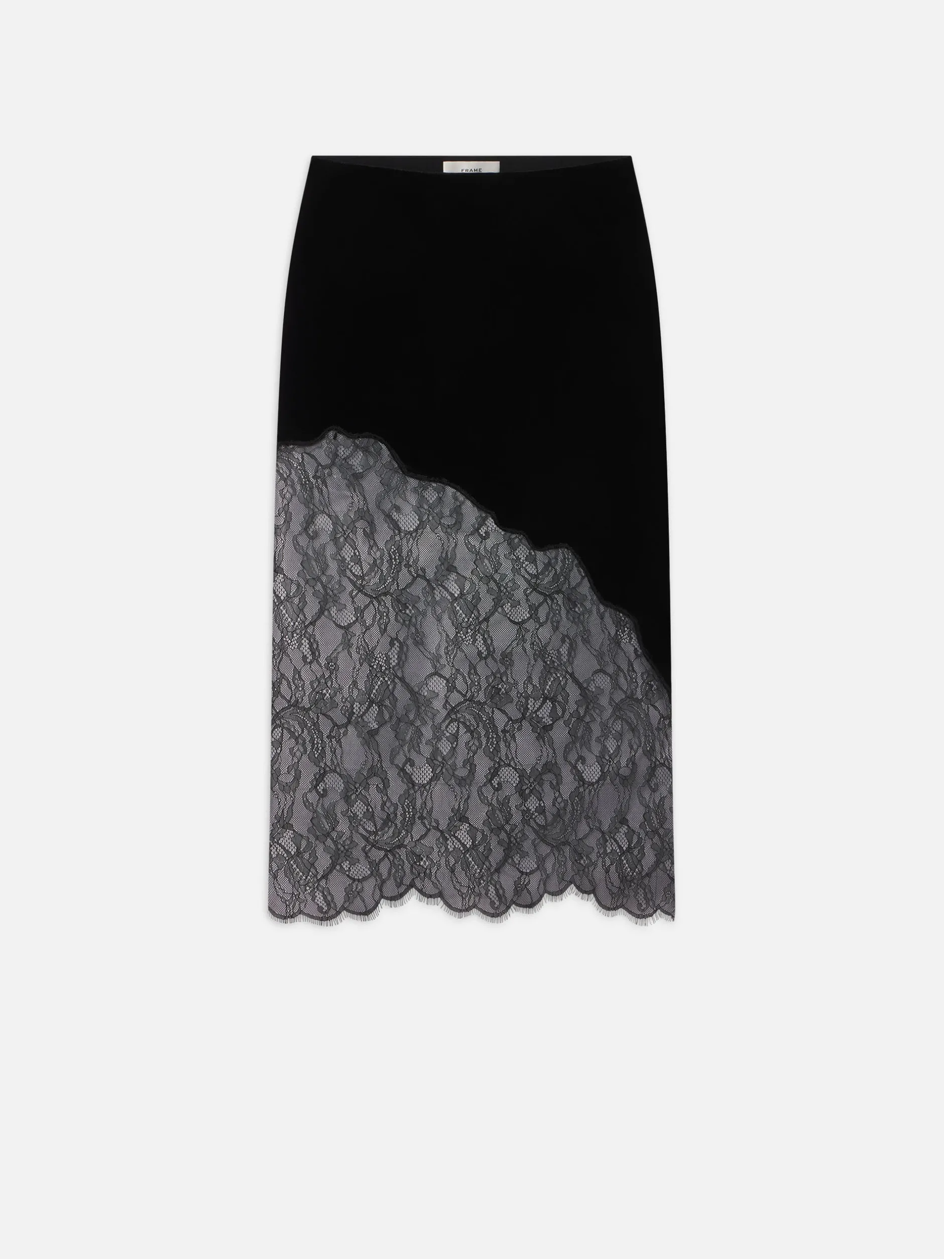 FRAME Velvet Lace Skirt in<Women Skirts & Shorts
