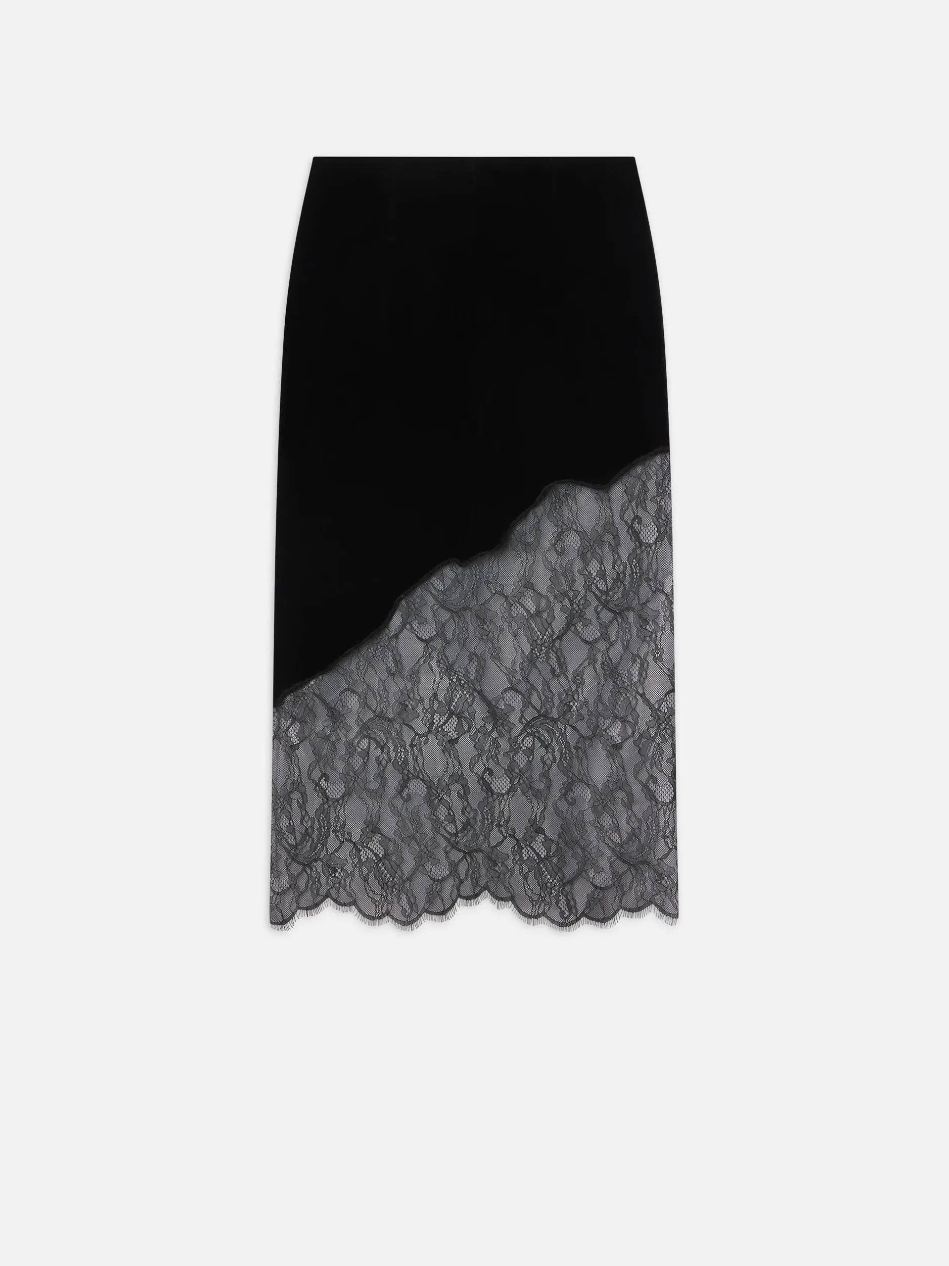 FRAME Velvet Lace Skirt in<Women Skirts & Shorts