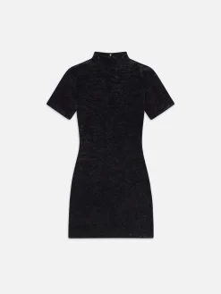 FRAME Velvet Mini Dress in<Women Dresses & Jumpsuits