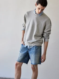 FRAME Vintage Denim Short in Raywood< Pants & Shorts