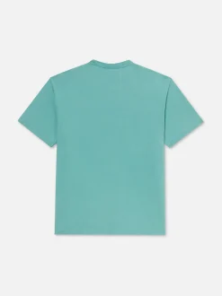 FRAME Vintage Tee in Aqua Blue< Tees & Polos