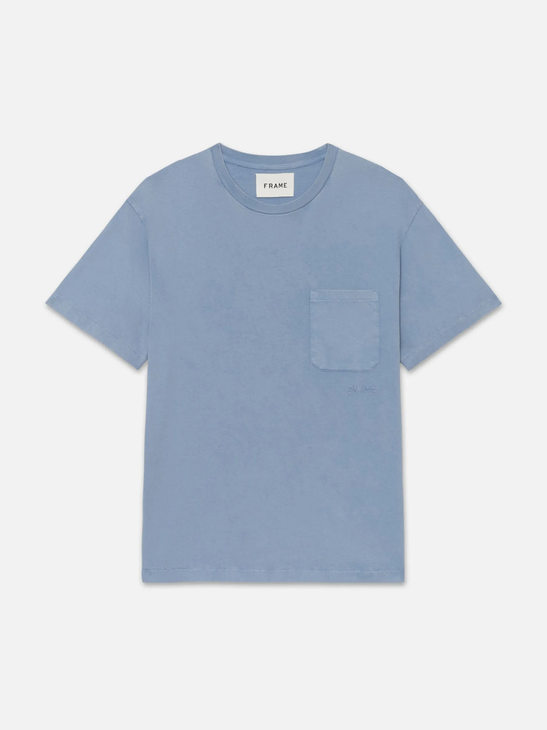 FRAME Vintage Tee in Vintage Light Blue< Tees & Polos