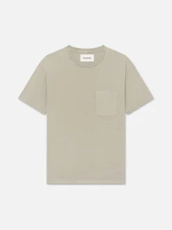 FRAME Vintage Tee in Vintage Smoke Beige< Tees & Polos