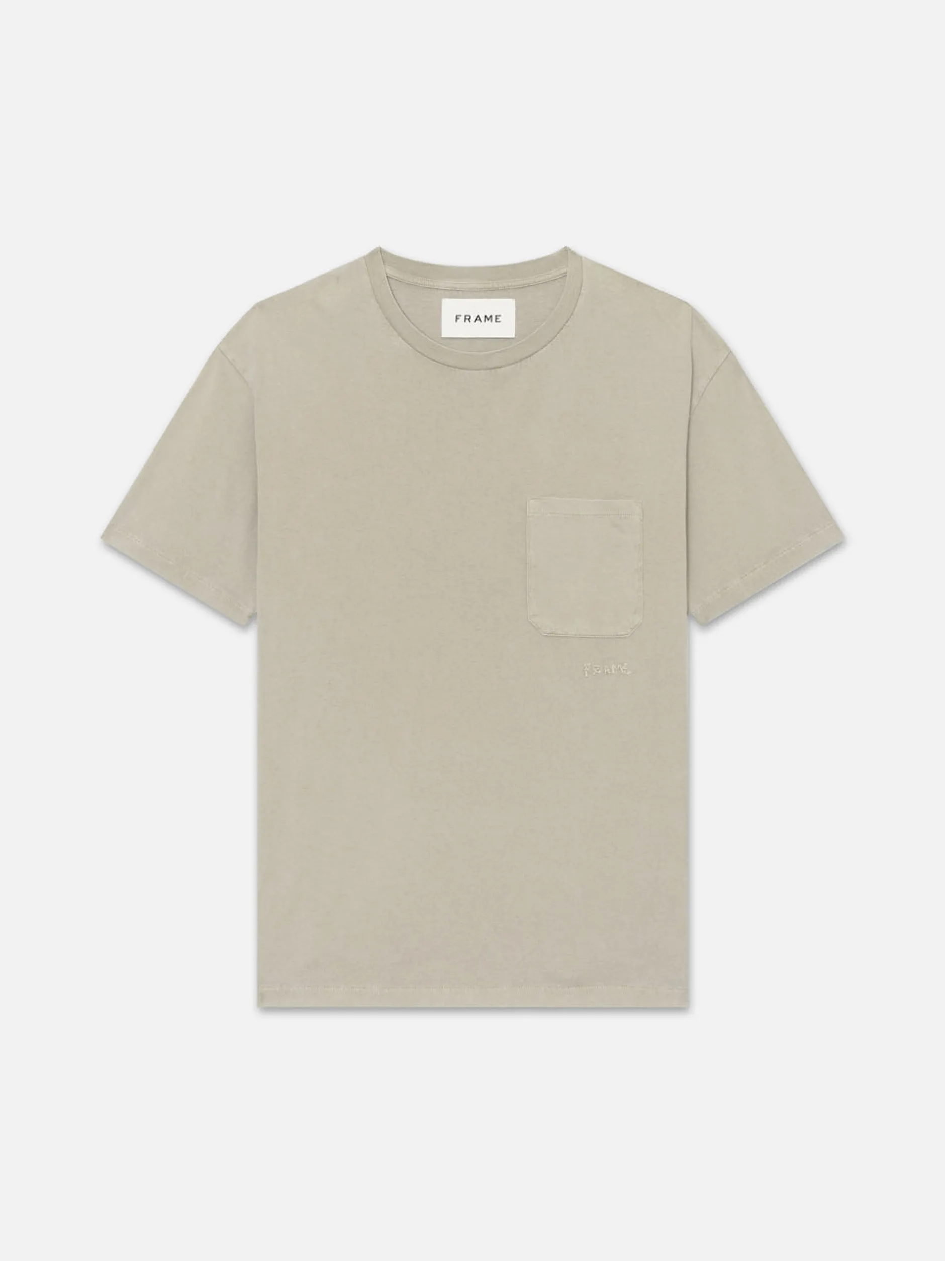 FRAME Vintage Tee in Vintage Smoke Beige< Tees & Polos