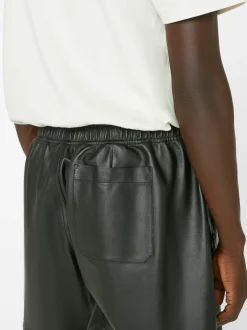 FRAME Volley Leather Short in< Leather & Suede|Pants & Shorts