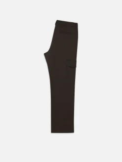 FRAME Wool Cargo Pant Trousers in Dark Taupe< Pants & Shorts