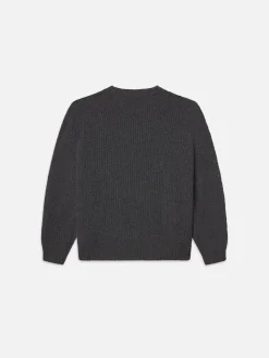 FRAME Wool Cashmere Textured Sweater in< Sweaters & Hoodies