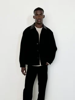 FRAME Woolen Workwear Jacket in< Jackets & Coats